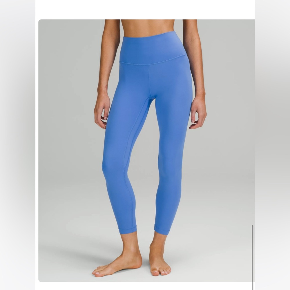 Lululemon Align High Rise Pant 25” in Blue Nile